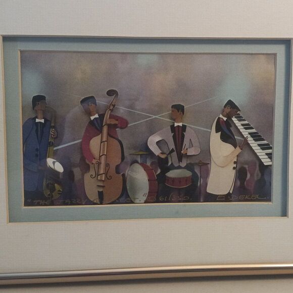"The Jazzy Quartet" Number 61/350 Emile Dekel - Picture 1 of 11